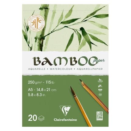 Glued Pad 20sh Bamboo 250g A5