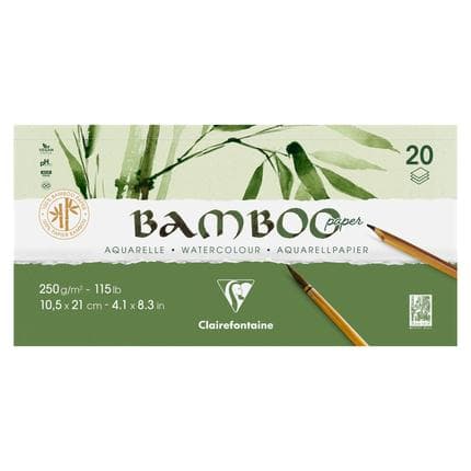 Glued Pad 20sh Bamboo 250g 10,5x21cm L