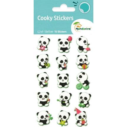 Cooky, Bag 1 pl 7.5x12cm, Panda - Multicolour