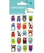 Cooky, Bag 1 pl 7.5x12cm, Monsters - Multicolour