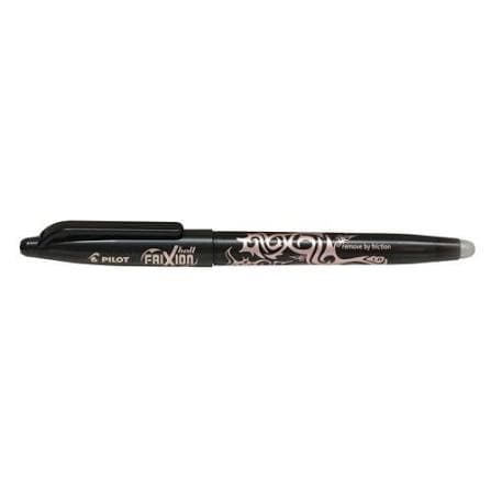 Black Pilot FriXion - Erasable Gel Ink Rollerball Pen