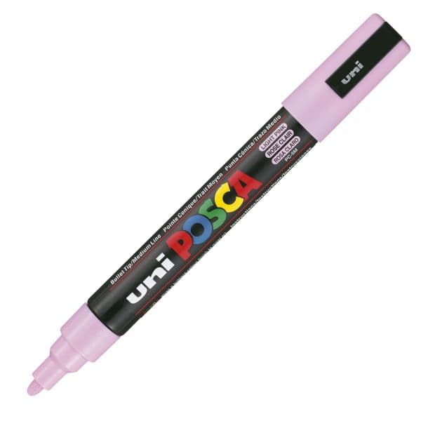 POSCA PC-5M MEDIUM BULLET TIP LIGHT PINK