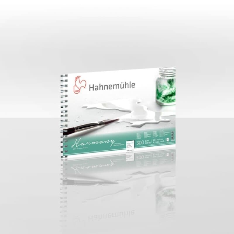 Harmony Watercolour Spiral Pad | A4 (Hot Pressed)