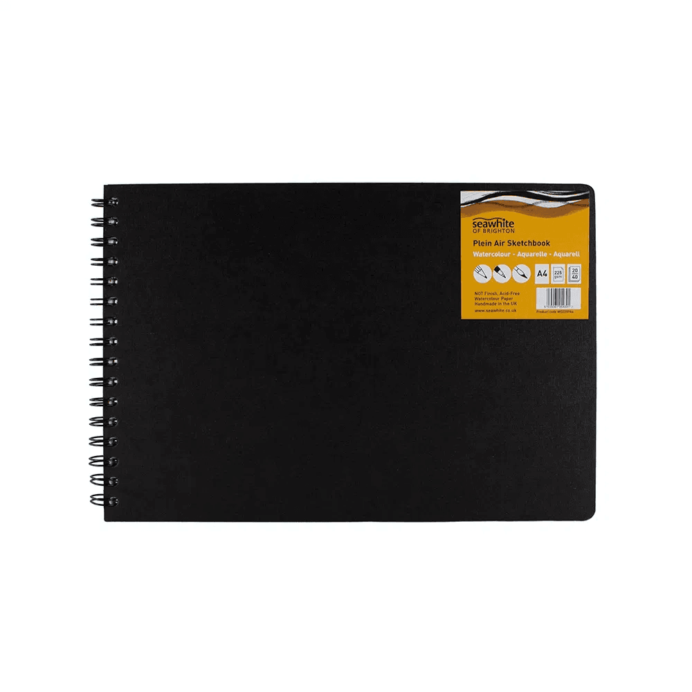 A4 225gsm Landscape Hardbacked Watercolour Book