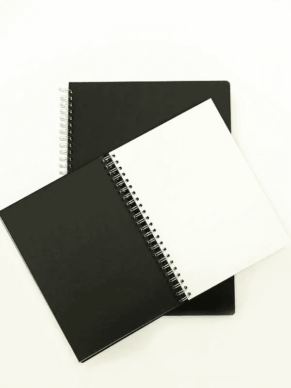 A4 Euro Sketchbook, Black Pop Cover, Alternate Black & White Paper